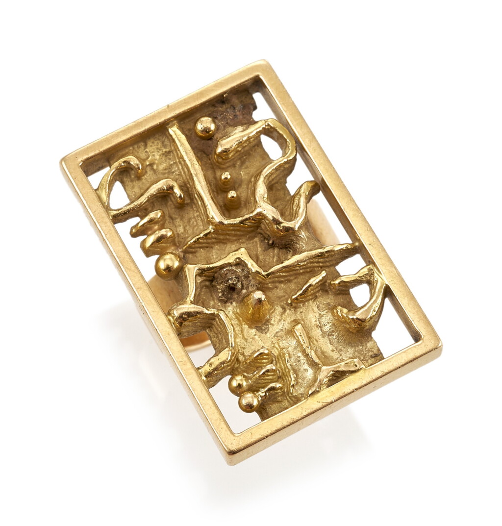 View full screen - View 1 of Lot 78. RING (ANELLO), ARNALDO POMODORO.