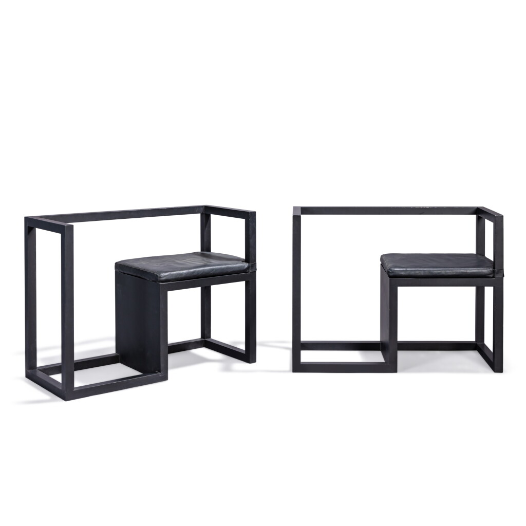 View full screen - View 1 of Lot 139. Pair of F08 F System armchairs, 2007.