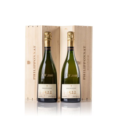 View full screen - View 1 of Lot 424. Champagne Philipponnat Cuvée 1522 L.V 2000 (2 BT).