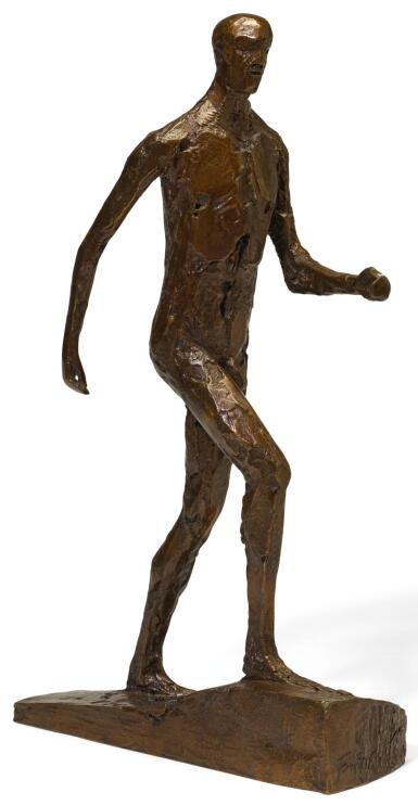 View full screen - View 1 of Lot 155. DAME ELISABETH FRINK, R.A. | MAN RUNNING II.
