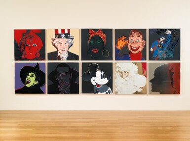 View full screen - View 1 of Lot 22. ANDY WARHOL | MYTHS (FELDMAN & SCHELLMANN II.258-267).