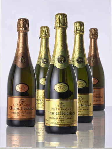 View full screen - View 1 of Lot 6136. Charles Heidsieck, Rosé 1996 (12 BT).
