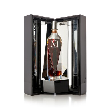 View full screen - View 1 of Lot 5103. The Macallan M Decanter 2014 Release 44.5 abv NV (1 BT70).