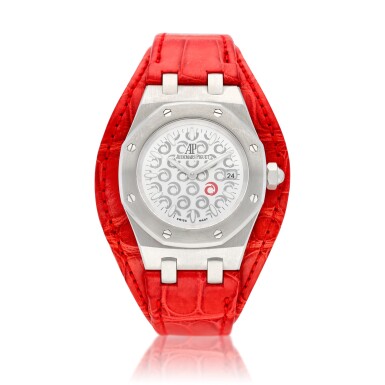 View full screen - View 1 of Lot 41. Royal Oak "Alinghi" reference 67610ST.OO.D062CR.01 A limited edition stainless steel quartz wristwatch with date, circa 2005.