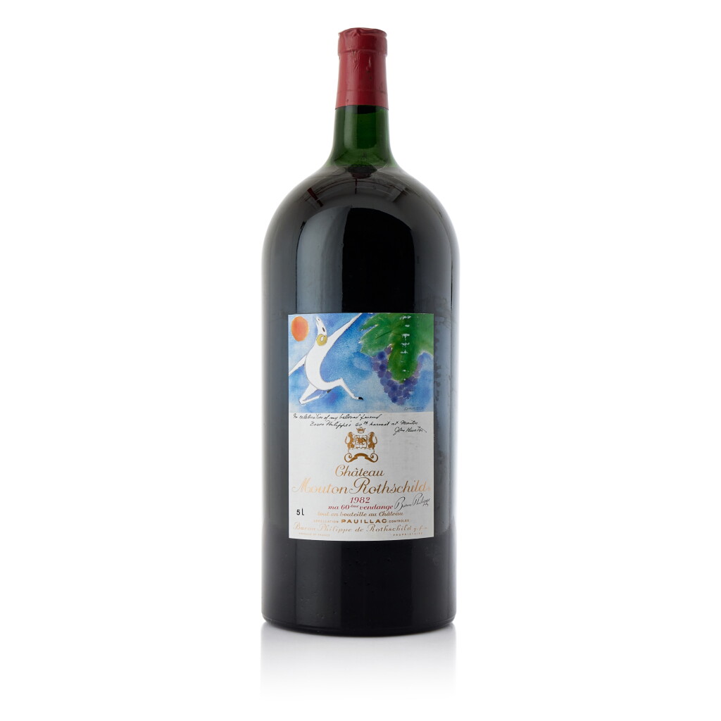 View full screen - View 1 of Lot 2936. Château Mouton Rothschild 1982 (1 JM50).