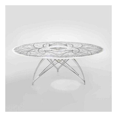 View full screen - View 1 of Lot 451. "Leaf" Table.