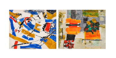 View full screen - View 1 of Lot 61. Untitled (Set of Two).