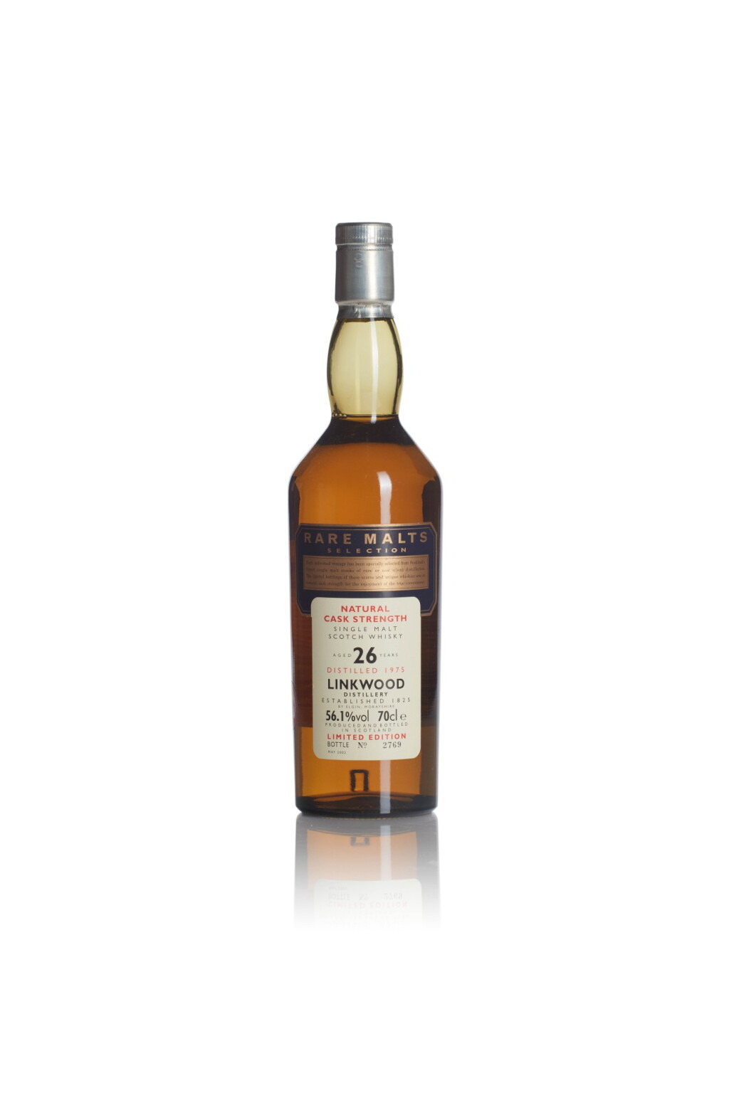 View full screen - View 1 of Lot 86. Linkwood 26 Year Old Rare Malts Collection 56.1 abv 1975 .