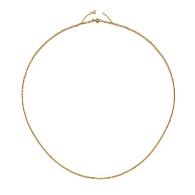 View full screen - View 1 of Lot 204. Chain Necklace .