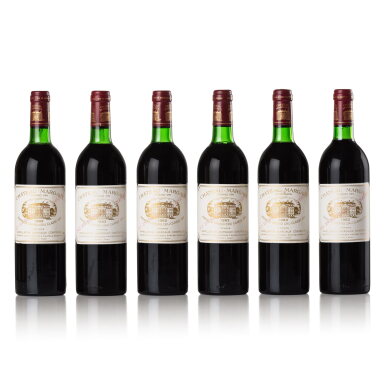 View full screen - View 1 of Lot 55. Château Margaux 1982 (12 BT).