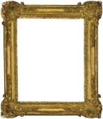 A Régence carved giltwood frame
