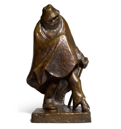 View full screen - View 1 of Lot 54. ERNST BARLACH | VERGNÜGTES EINBEIN (THE CAREFREE PEG-LEG).