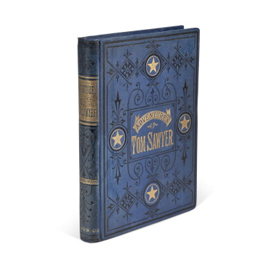 View full screen - View 1 of Lot 1032. Clemens, Samuel | A fine, completely unsophisticated copy of Tom Sawyer.