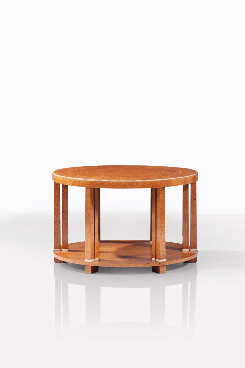 View full screen - View 1 of Lot 5. Colonnettes side table, circa 1920.