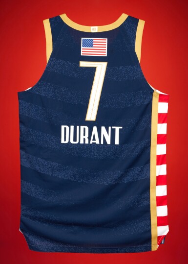 View full screen - View 1 of Lot 17. Kevin Durant 2026 'NBA All-Star Game' Media Day Jersey .