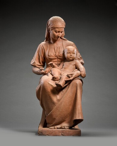 View full screen - View 1 of Lot 18. Mother and Child.