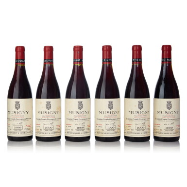 View full screen - View 1 of Lot 333. Musigny, Cuvée Vieilles Vignes 1999 Comte Georges de Vogüé (6 BT).