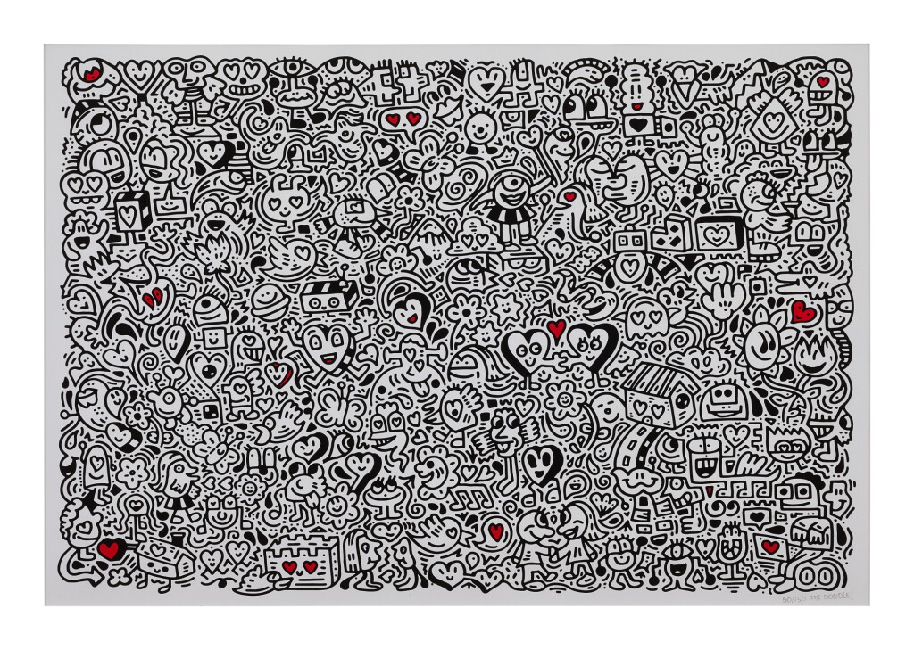 View full screen - View 1 of Lot 7. MR DOODLE | LOVE LAND 愛的樂園.