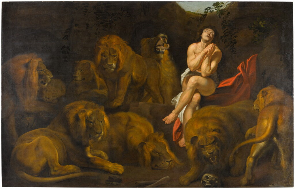 View full screen - View 1 of Lot 65. Daniel in the Lions' Den.