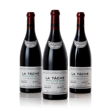 View full screen - View 1 of Lot 1217. La Tâche 2011 Domaine de la Romanée-Conti (3 BT).