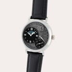 Grand Lange 1 Moon Phases Lumen, Reference 139.035F | A limited edition platinum semi-skeletonized wristwatch with digital date display, moon phases and power reserve indication | Circa 2017