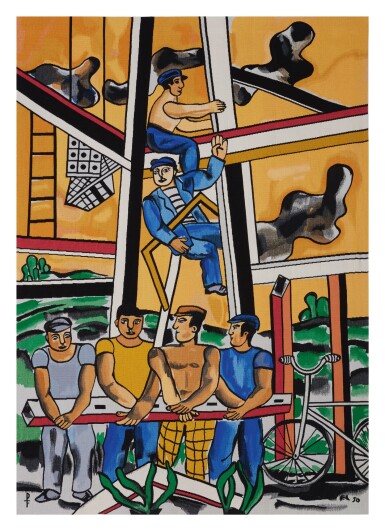 View full screen - View 1 of Lot 32. AFTER FERNAND LÉGER | LES CONSTRUCTEURS.