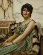JOHN WILLIAM GODWARD, R.B.A. | A CLASSICAL BEAUTY