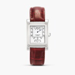 Tank À Vis "CPCP", Reference 2554 | A white gold wristwatch with date and wandering hours, Circa 2006