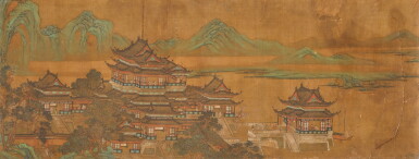 View full screen - View 1 of Lot 983. Anonymous, Lakeside palace after Zhao Boju.