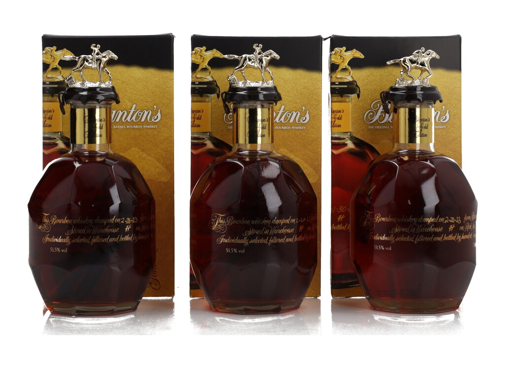 View full screen - View 1 of Lot 164. Blanton's Gold Edition Single Barrel 103 Proof NV (3 BT 70cl).