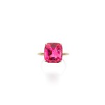 Spinel ring, 6.24克拉 天然 「坦桑尼亞」未經加熱粉紅色尖晶石 戒指