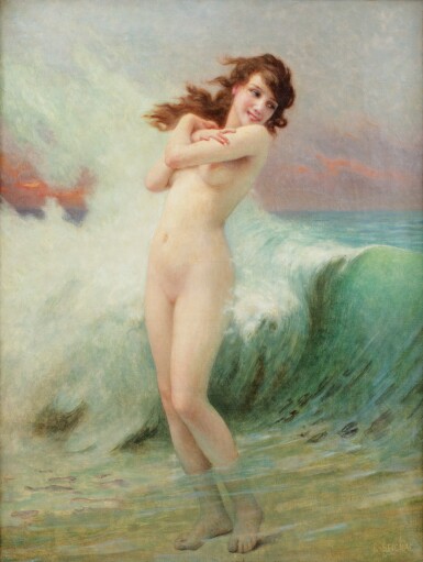 View full screen - View 1 of Lot 122. GUILLAUME SEIGNAC | THE WAVE.
