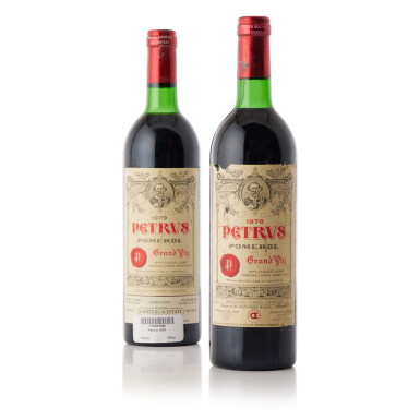 View full screen - View 1 of Lot 6183. Petrus 1978 (1 BT).