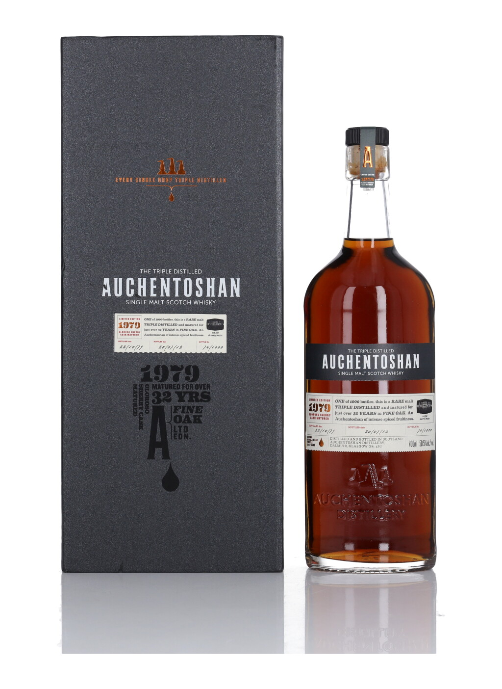 View full screen - View 1 of Lot 32. Auchentoshan 32 Year Old 50.5 abv 1979 (1 Bottle 70cl).