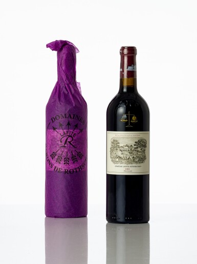 View full screen - View 1 of Lot 4212. Château Lafite 2005 (12 BT).