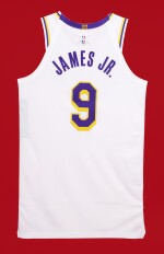 Bronny James ‘Christmas Day’ Los Angeles Lakers 2025-2026 Game Worn Association Edition Jersey