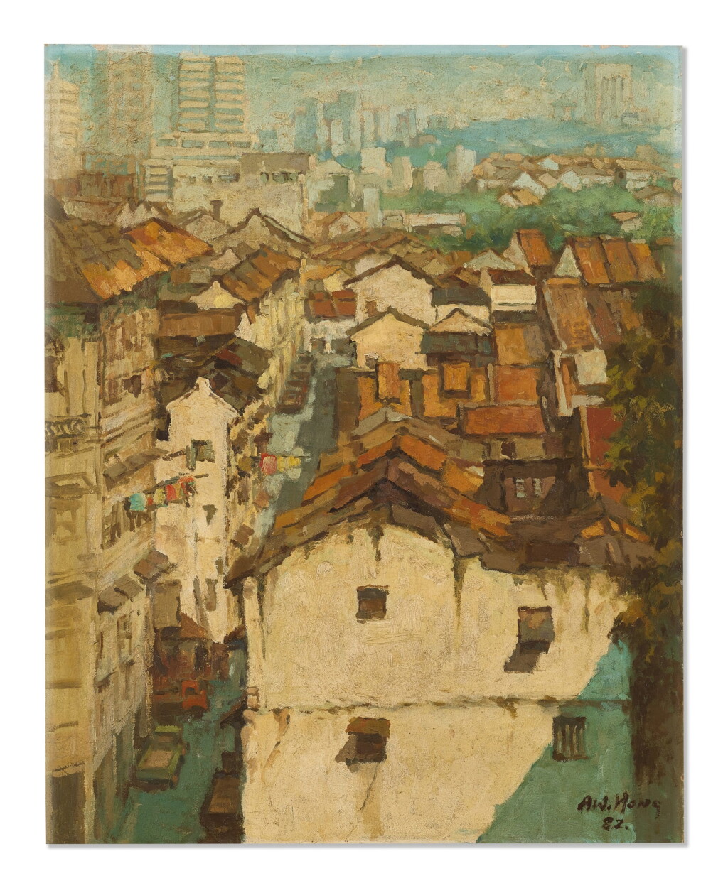View full screen - View 1 of Lot 3072. AW TEE HONG | SINGAPORE SHOPHOUSES.