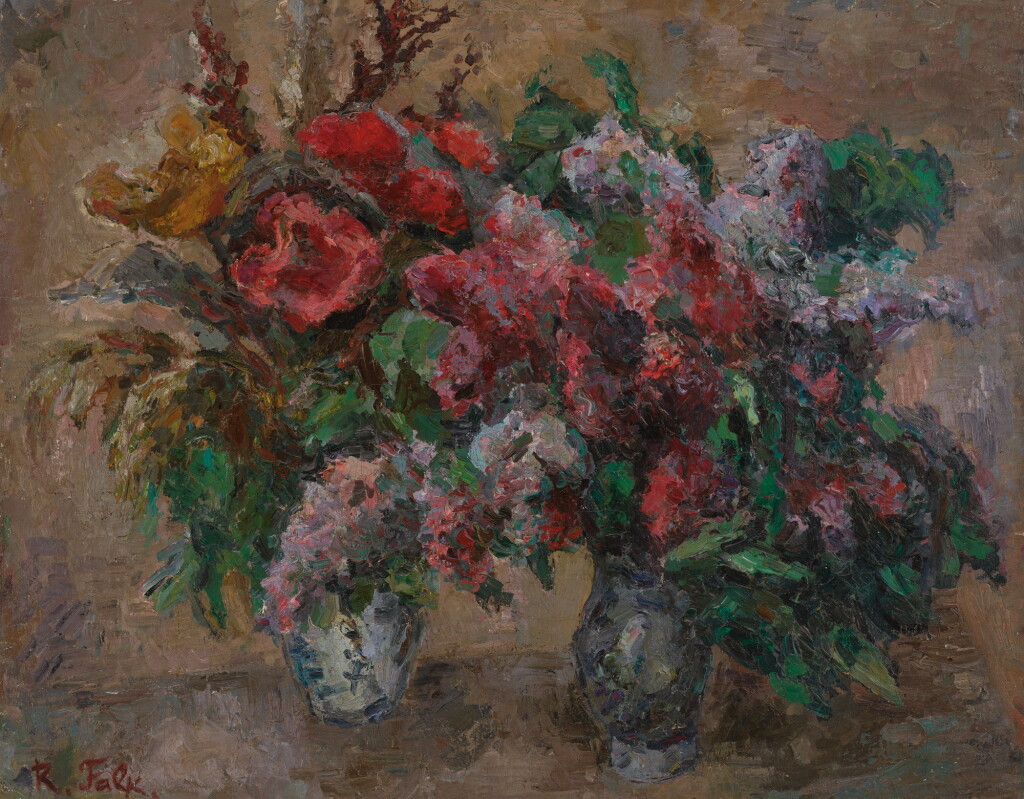 View full screen - View 1 of Lot 105. ROBERT RAFAILOVICH FALK | TWO BOUQUETS.