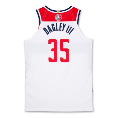 View full screen - View 1 of Lot 227. Marvin Bagley III Washington Wizards 2024-2025 Mexico City Game Worn Association Edition Jersey .