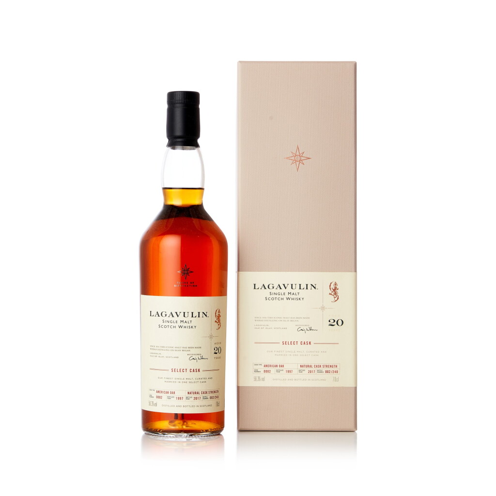 View full screen - View 1 of Lot 5022. Lagavulin Casks of Distinction 20 Year Old 56.3 abv 1997 (1 BT70).