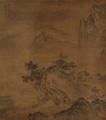 陳君佐 仿馬遠筆意山水|Chen Junzuo, Landscape after Ma Yuan