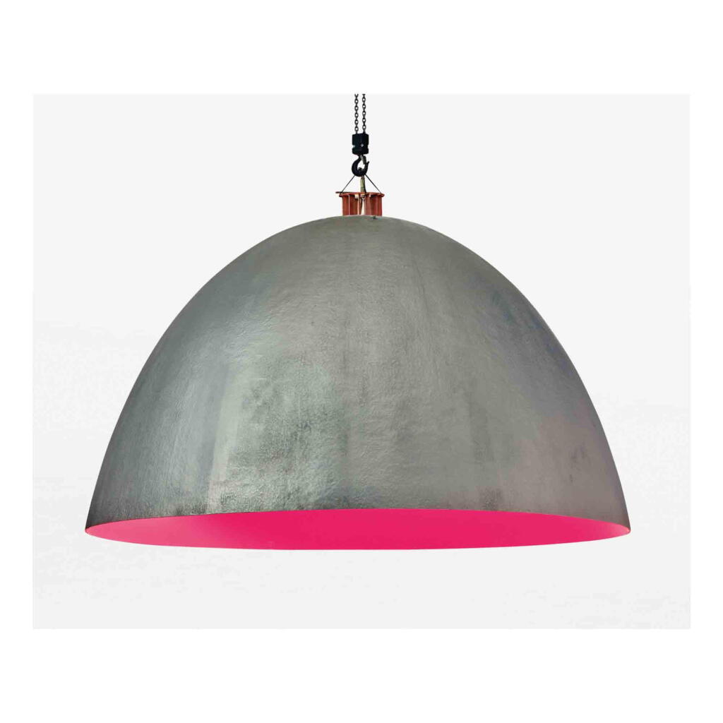 View full screen - View 1 of Lot 166. "XXL Dome" Hanging Light.