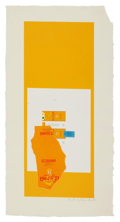 View full screen - View 1 of Lot 116. Harvest, with Leaf, from Summer Light Series.