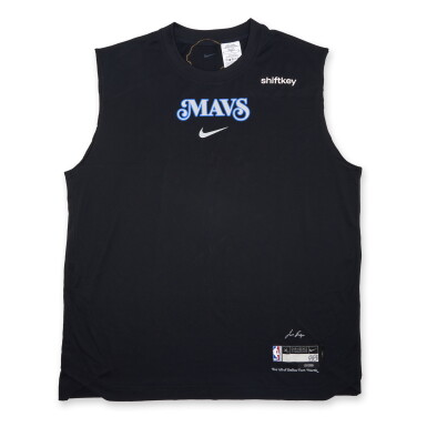 View full screen - View 1 of Lot 64. Markieff Morris Dallas Mavericks 2024 NBA Finals Game Issued ‘City Edition’ Sleeveless Shooting Shirt .