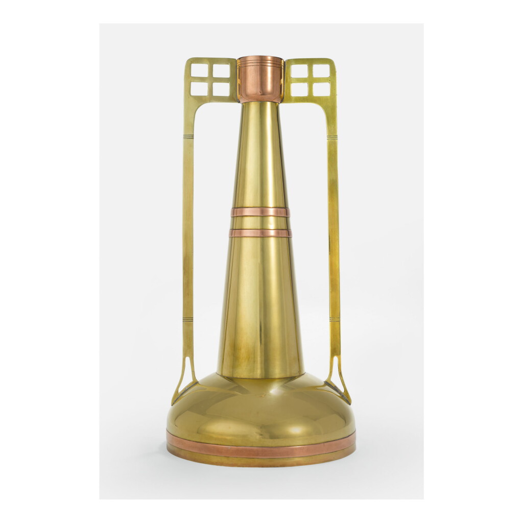 View full screen - View 1 of Lot 101. ATTRIBUTED TO GUSTAVE SERRURIER-BOVY | MONUMENTAL VASE.