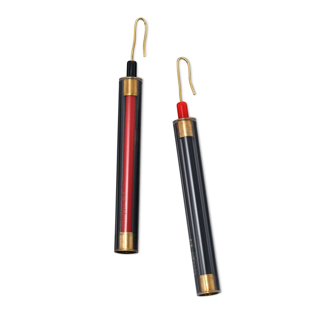 View full screen - View 1 of Lot 101. Pair of Long Pendant Earrings.