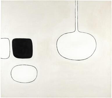 View full screen - View 1 of Lot 24. WILLIAM SCOTT, R.A. | WHITE WITH BLACK PREDOMINATING.