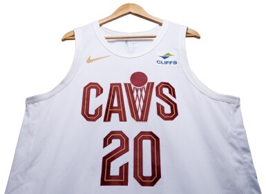 View full screen - View 1 of Lot 76. Georges Niang Cleveland Cavaliers 2023-2024 Game Worn Association Edition Jersey.