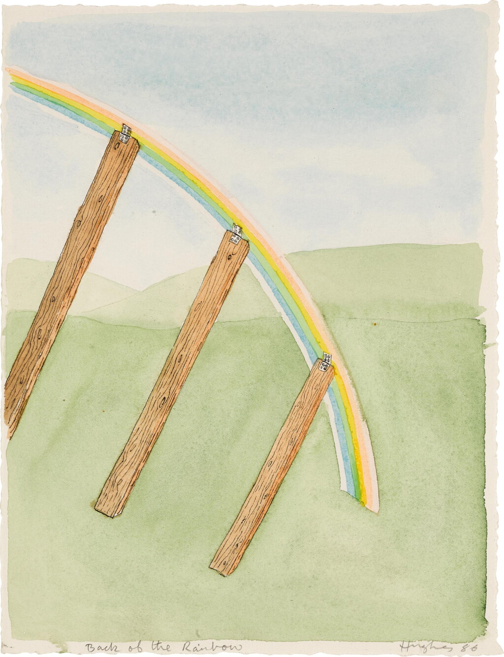 View full screen - View 1 of Lot 366. Back of the Rainbow.