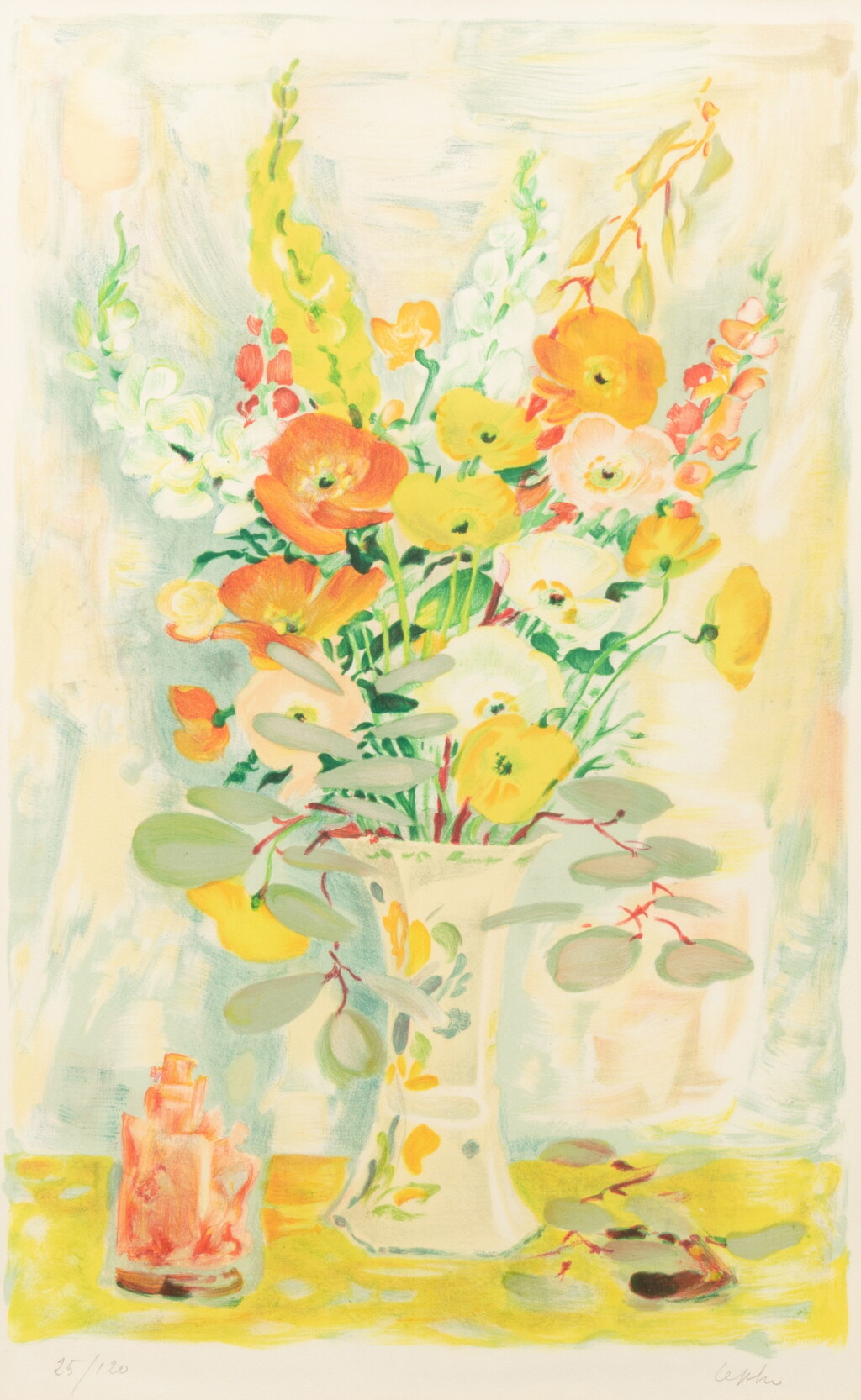 View full screen - View 1 of Lot 17. Le Pho (1907-2001), Le bouquet | 黎譜 (1907-2001), 花束.